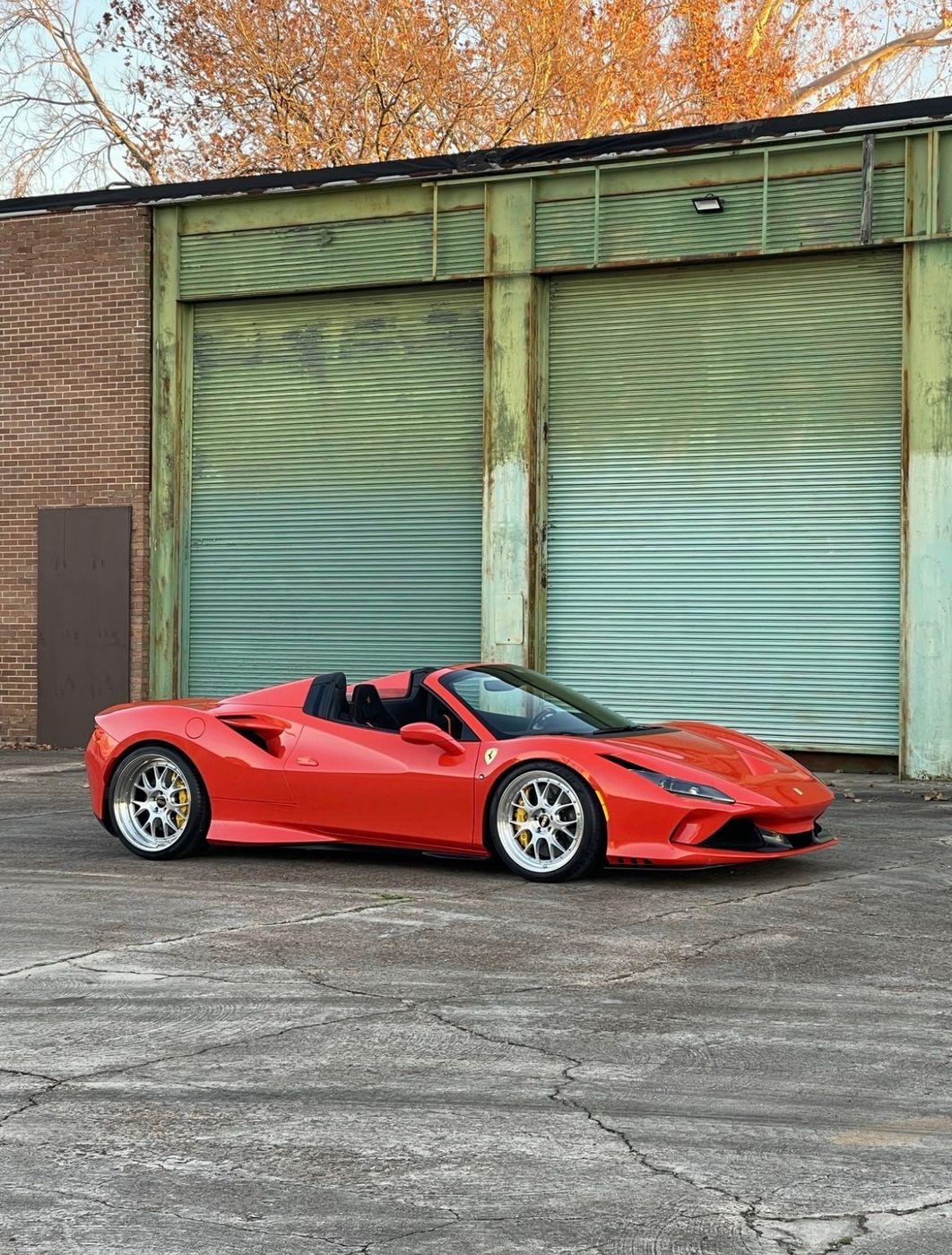 Ferrari F8 Spider serviced at Missouri Car Care
