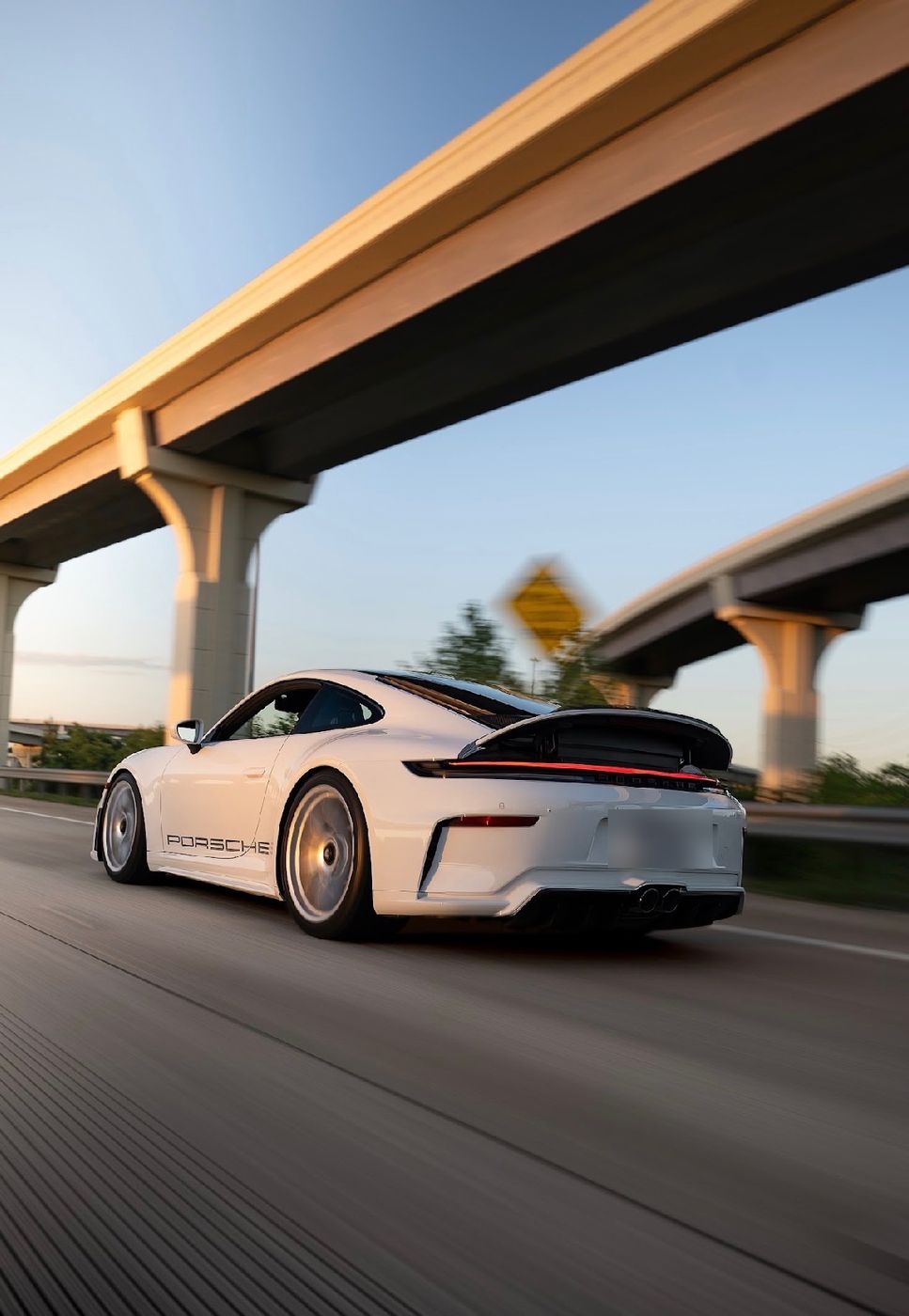 Rear view of a Porsche 911 GT3 serviced at Missouri Car Care